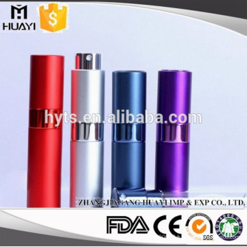 8ml / 10ml mini voyage rechargeable en aluminium atomiseur de parfum